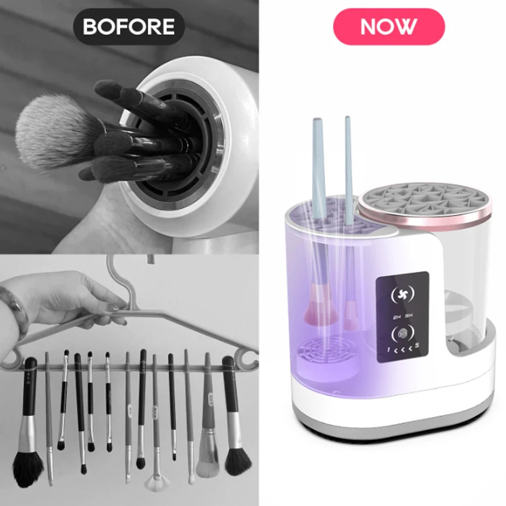 ✨ Make-up Brush Cleaner & Dryer – Alles-in-Eén Machine