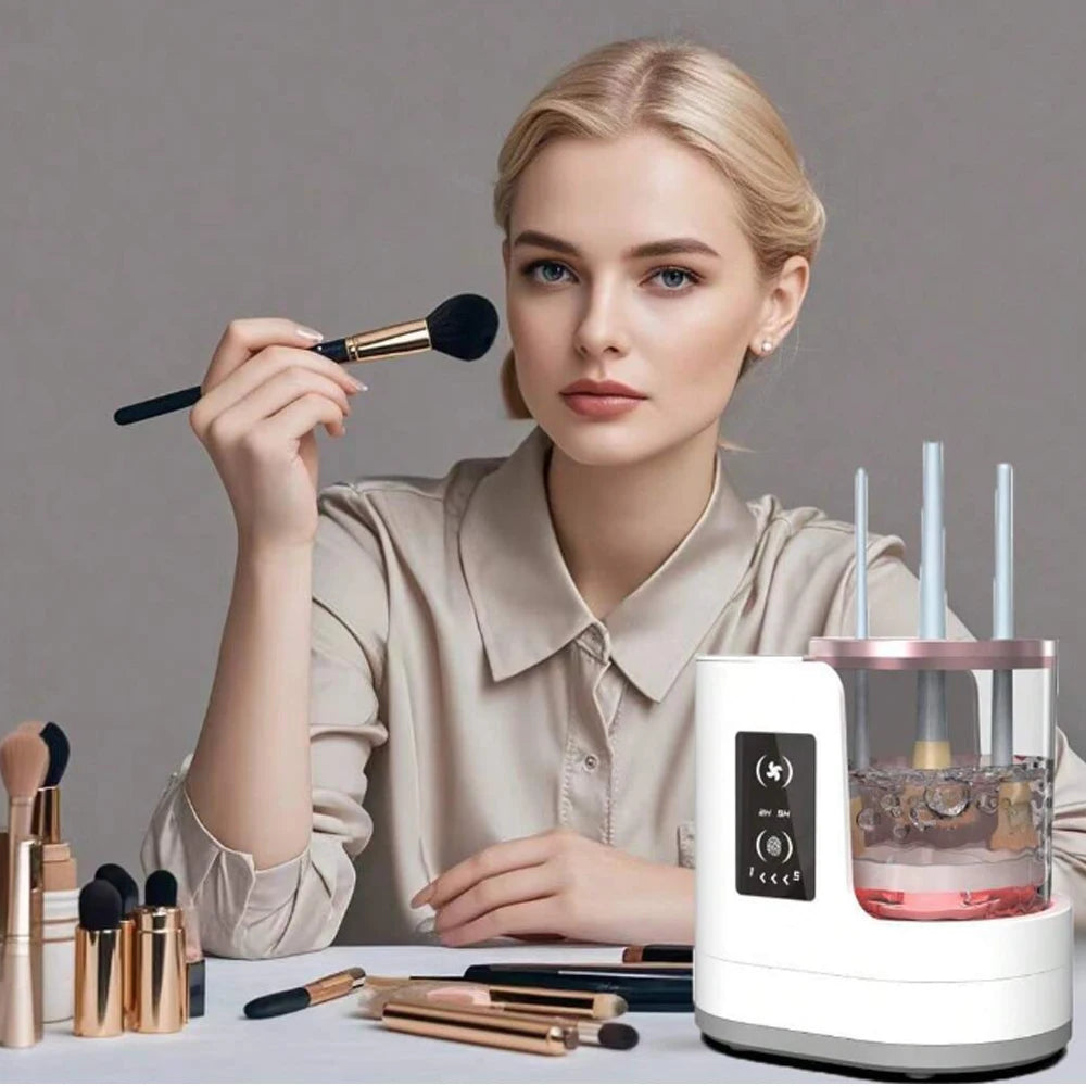 ✨ Make-up Brush Cleaner & Dryer – Alles-in-Eén Machine