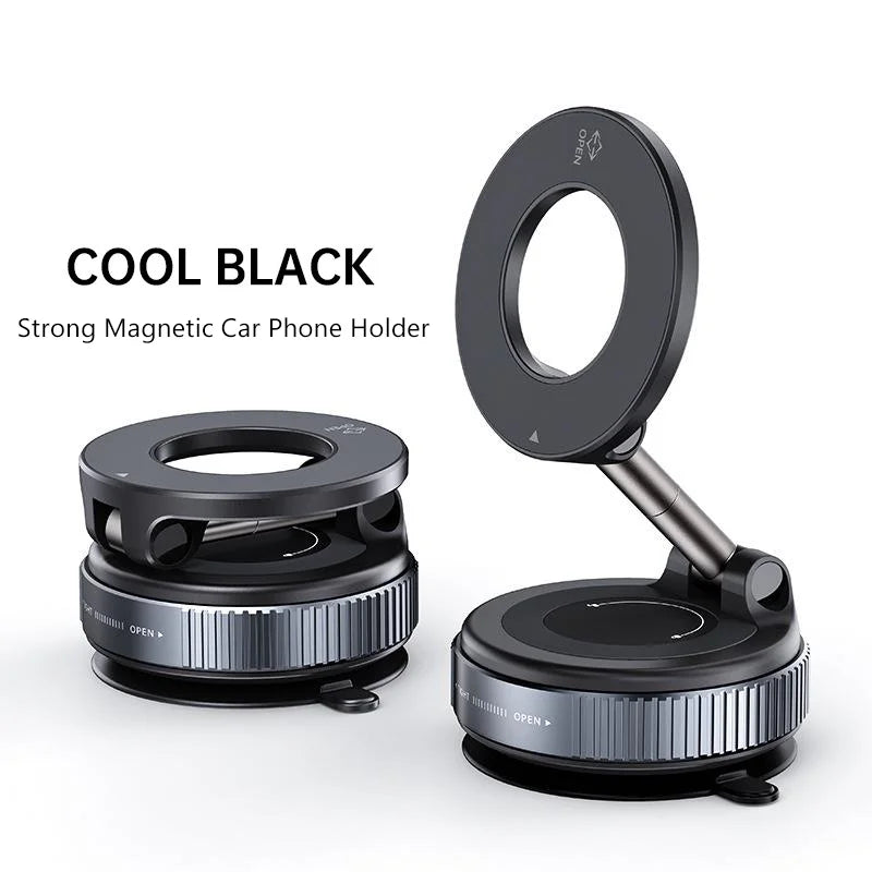 Xiaomi® 360° Magnetic Car Phone Holder – Strong Suction Cup & Adjustable Bracket