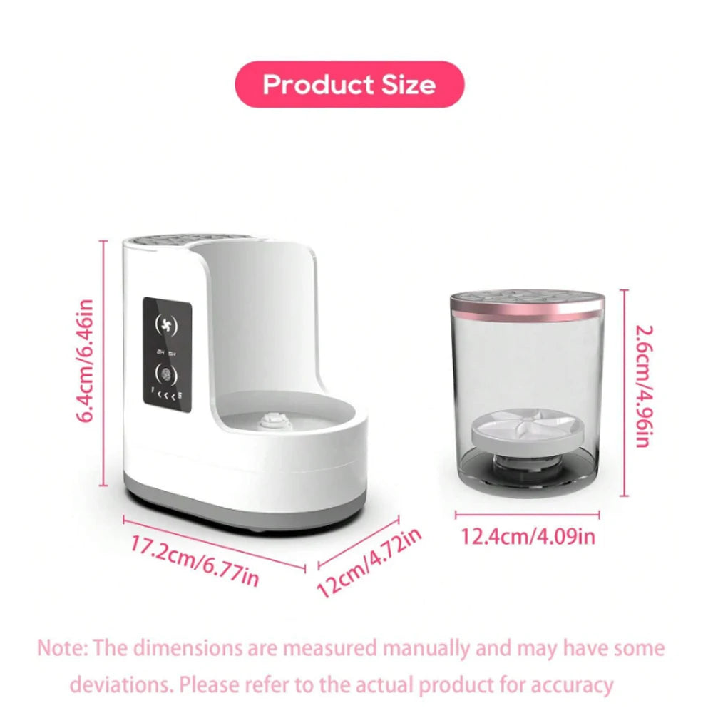 ✨ Make-up Brush Cleaner & Dryer – Alles-in-Eén Machine