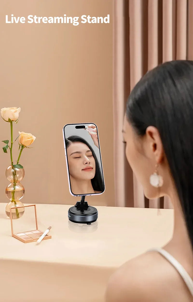 Xiaomi® 360° Magnetic Car Phone Holder – Strong Suction Cup & Adjustable Bracket